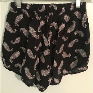 Brandy Melville Paisley Shorts